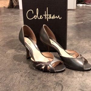 Cole Haan peep toe